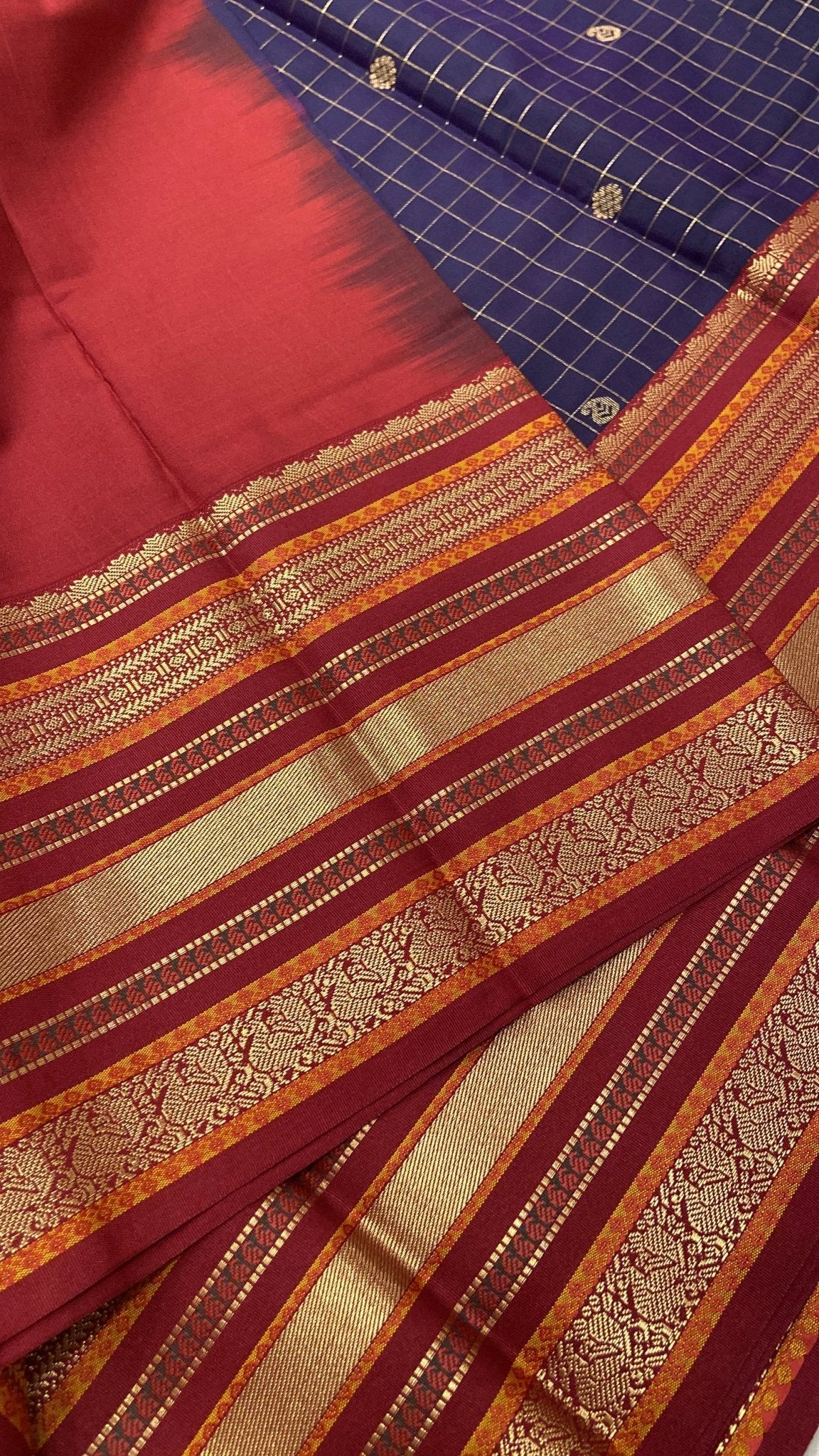 Premium Mini Kanchi Silk Saree - Kanjeevaram Silk Mandir