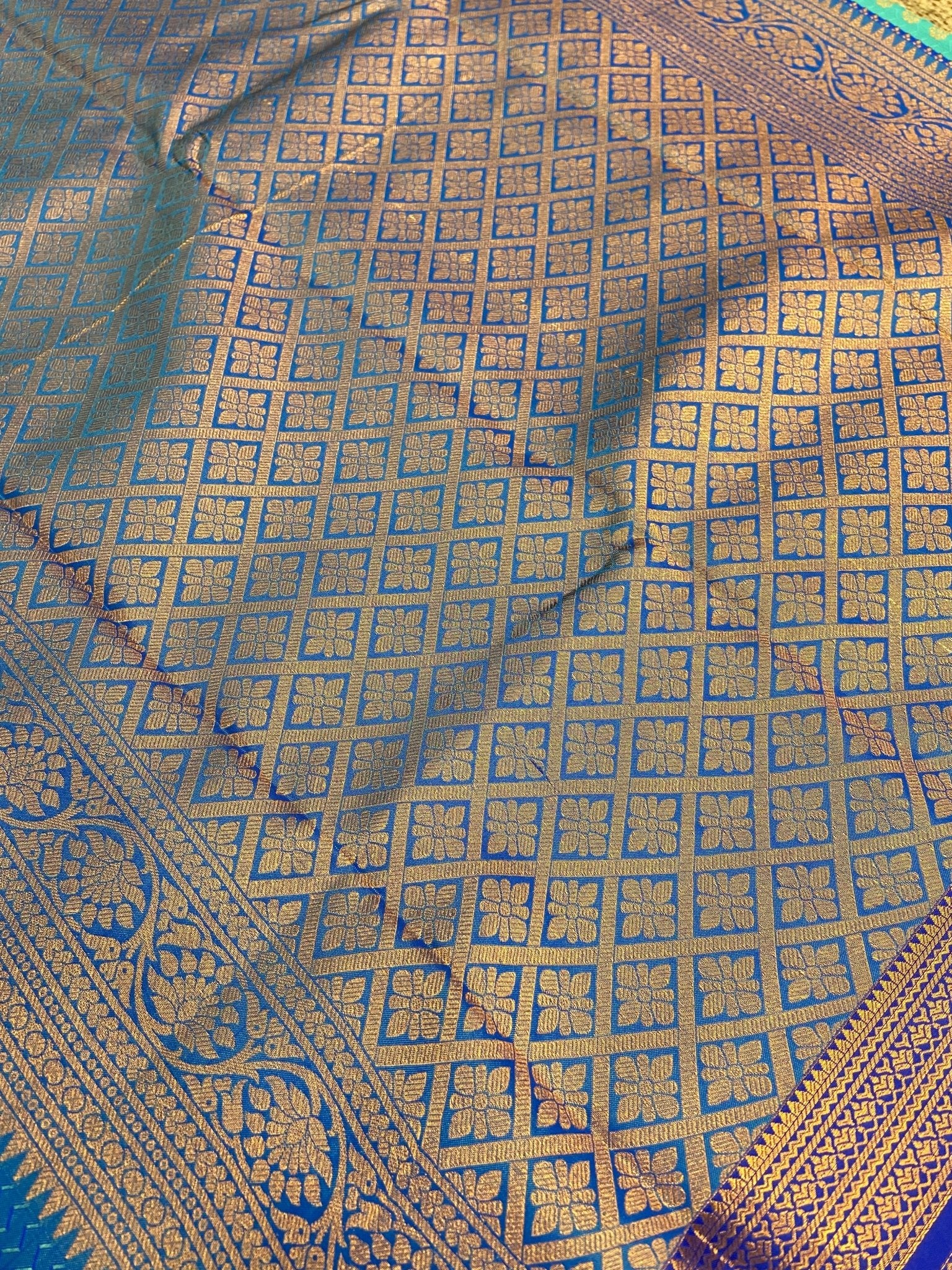 Premium mini Kanchi silk saree - Kanjeevaram Silk Mandir