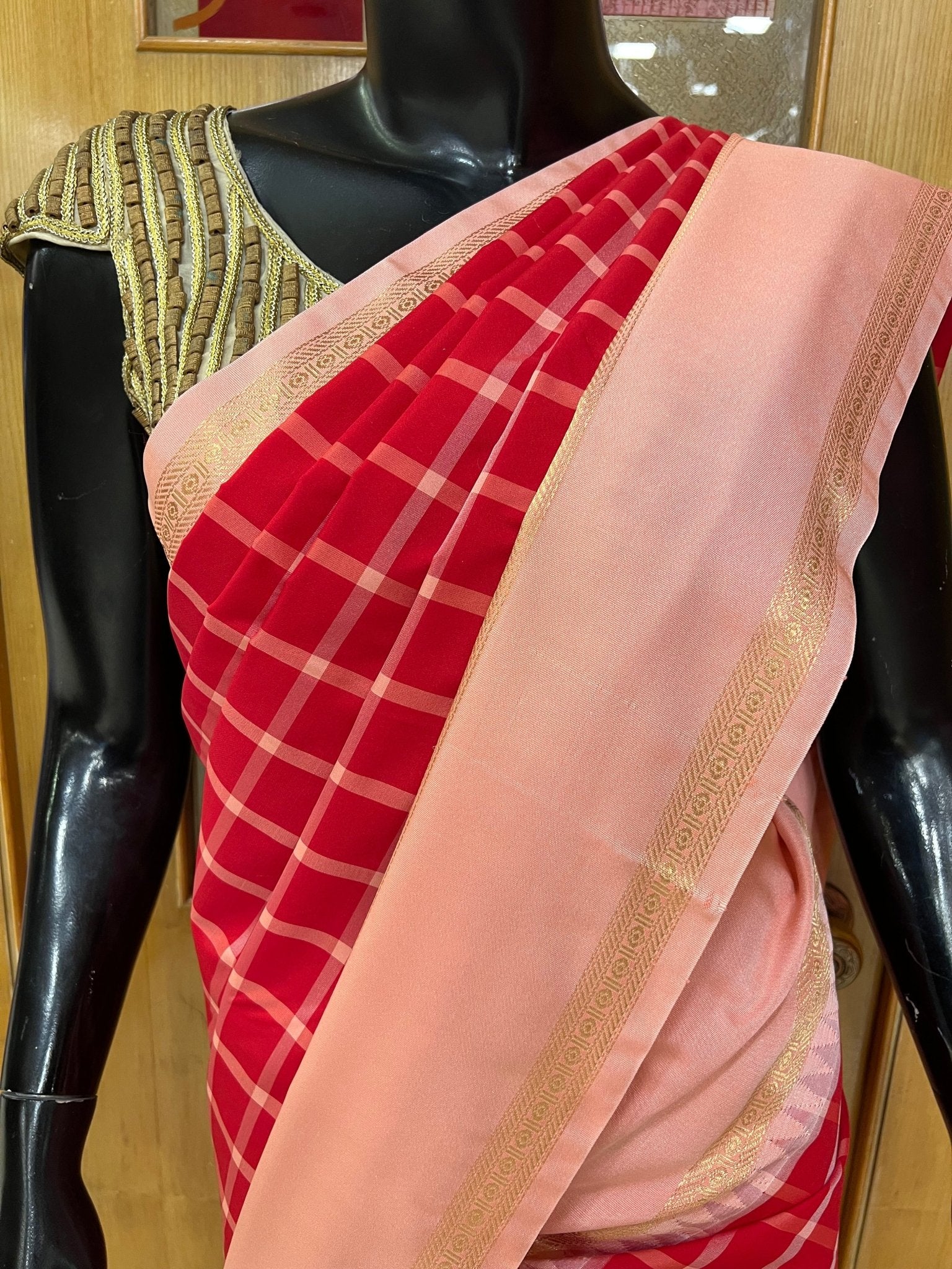 Premium Mini Kanchi Silk Saree - Kanjeevaram Silk Mandir