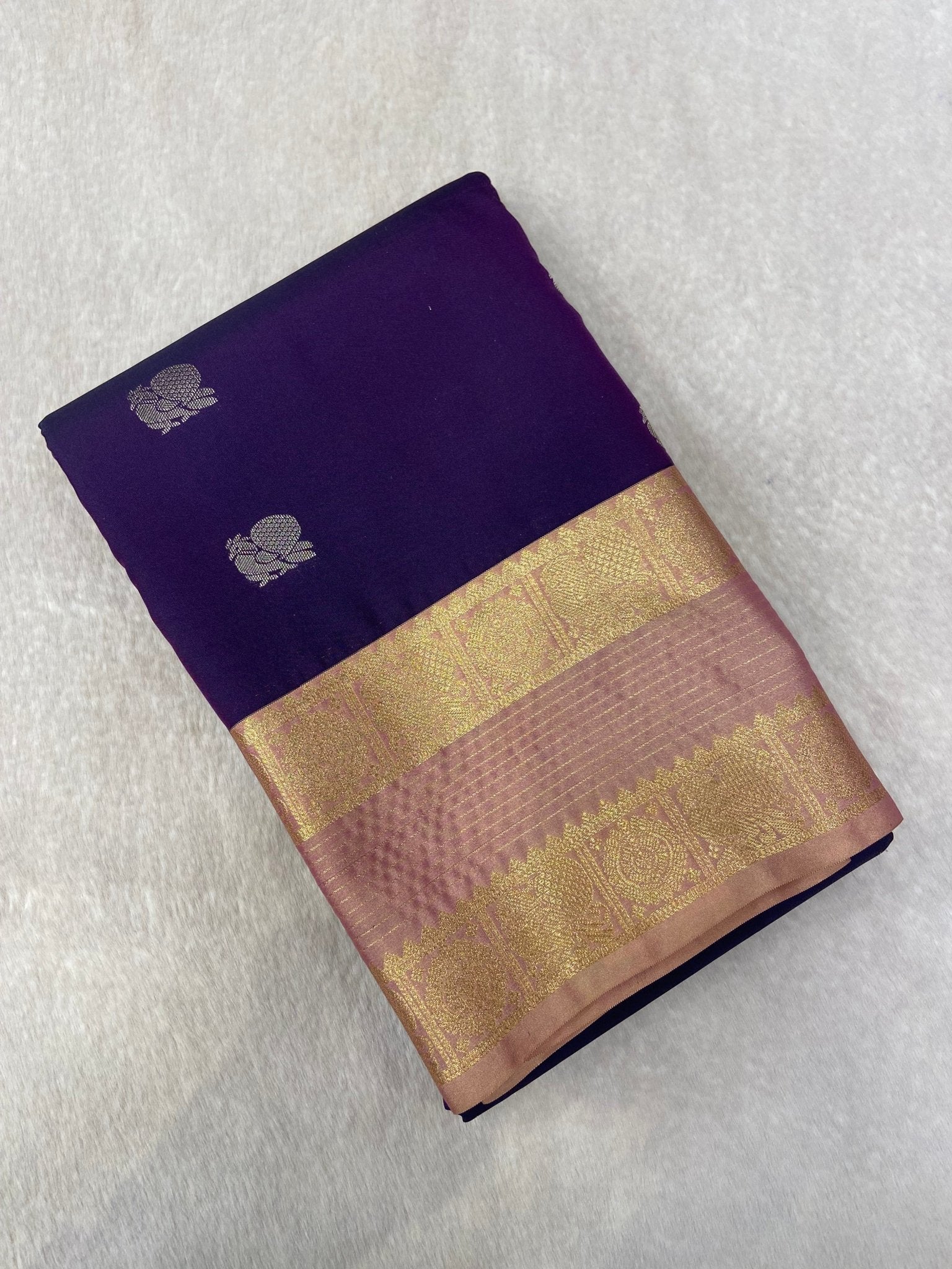 Premium Mini Kanchi Silk Saree - Kanjeevaram Silk Mandir