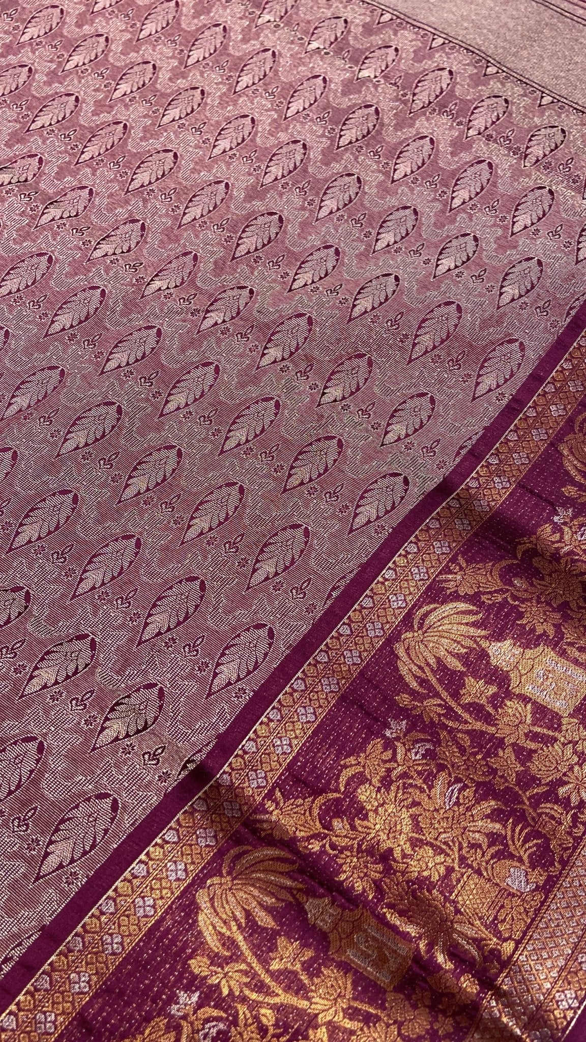 Premium Mini Kanchi Silk Saree - Kanjeevaram Silk Mandir