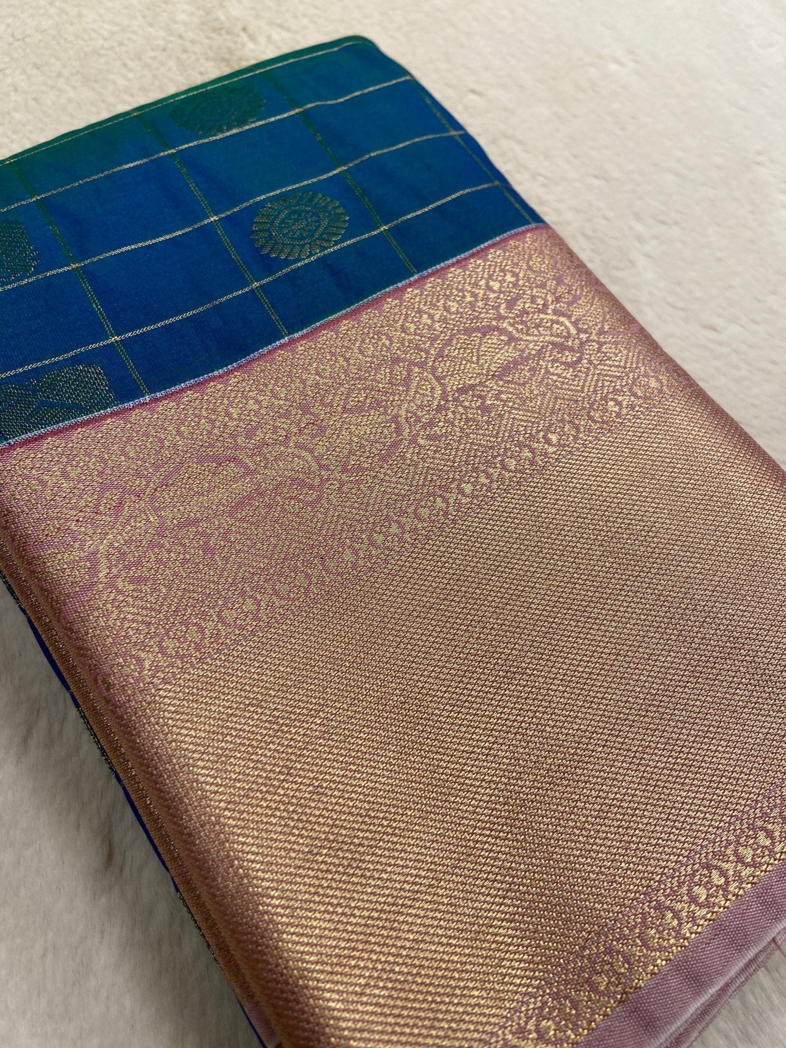 Premium Mini Kanchi Silk Saree - Kanjeevaram Silk Mandir