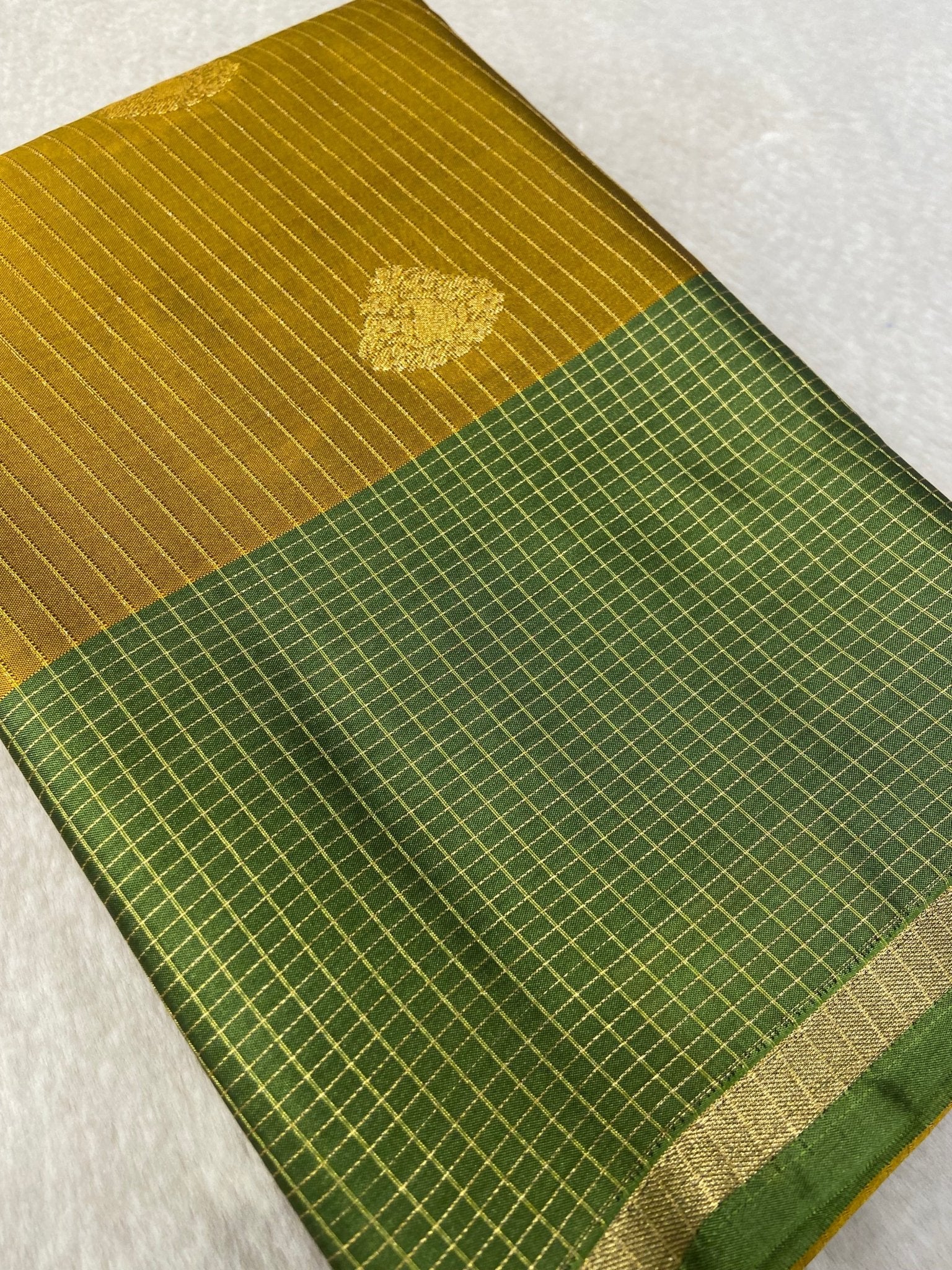Premium Mini Kanchi Silk Saree - Kanjeevaram Silk Mandir