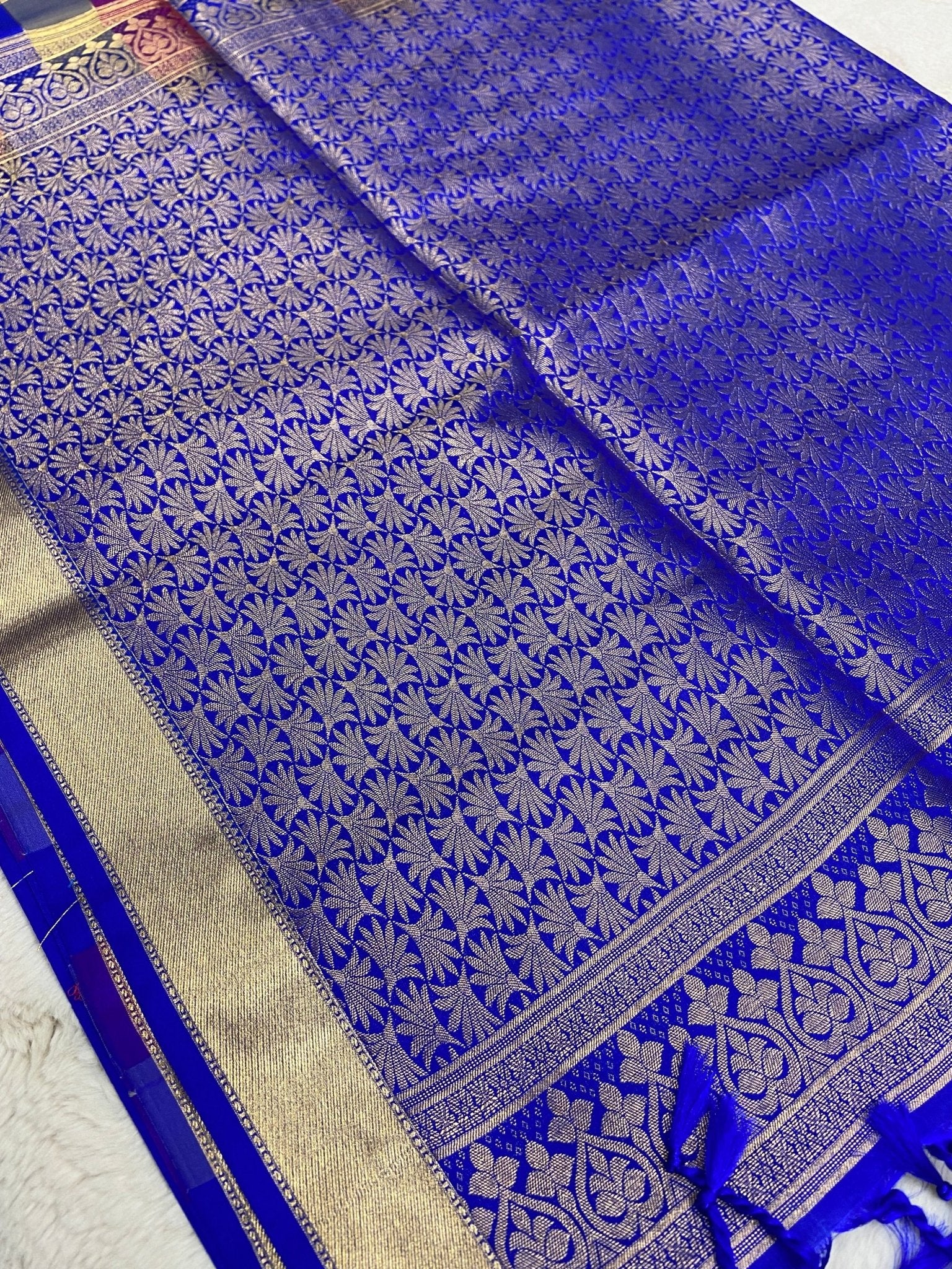 Premium Mini Kanchi Silk Saree - Kanjeevaram Silk Mandir