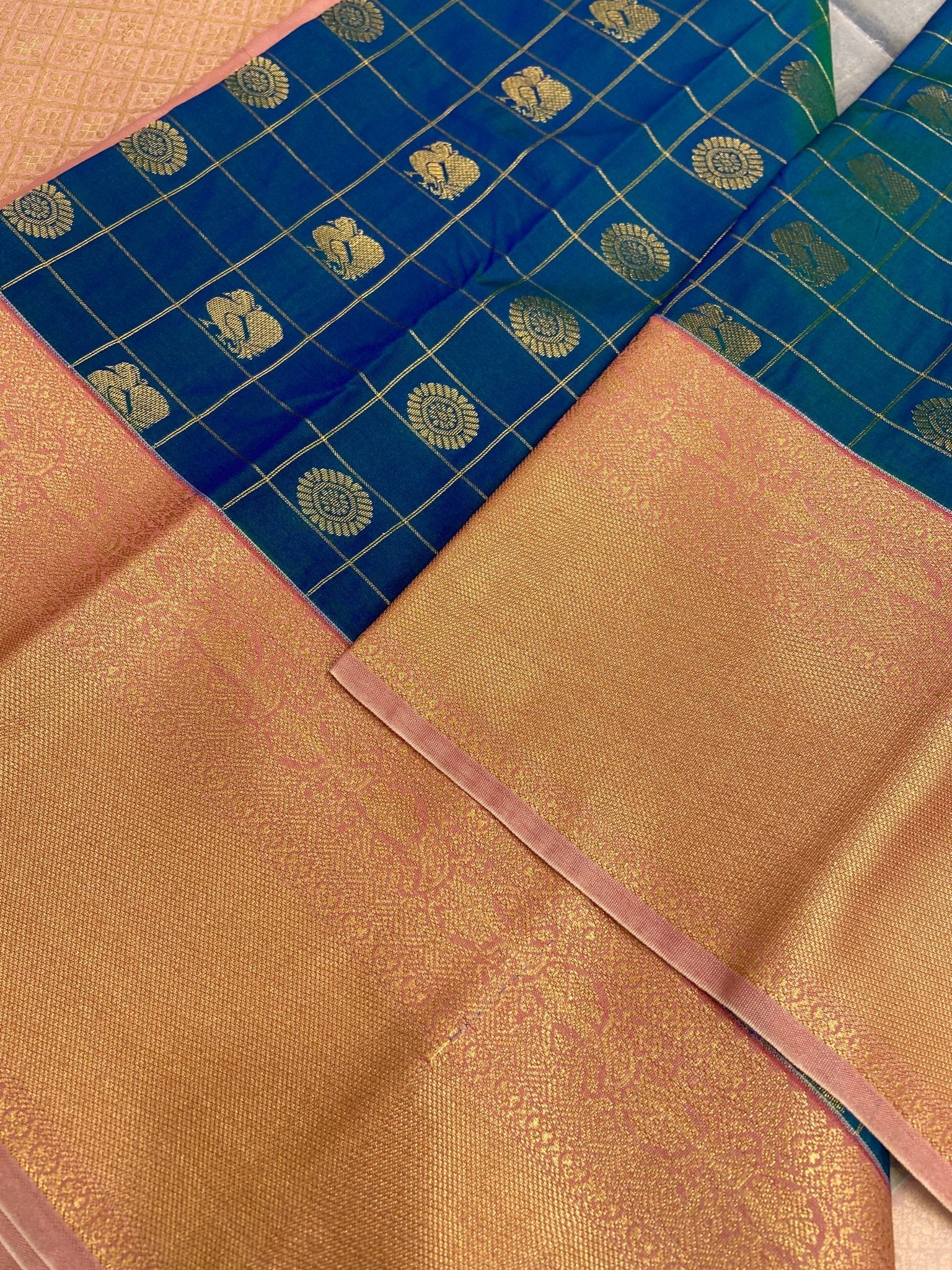 Premium Mini Kanchi Silk Saree - Kanjeevaram Silk Mandir