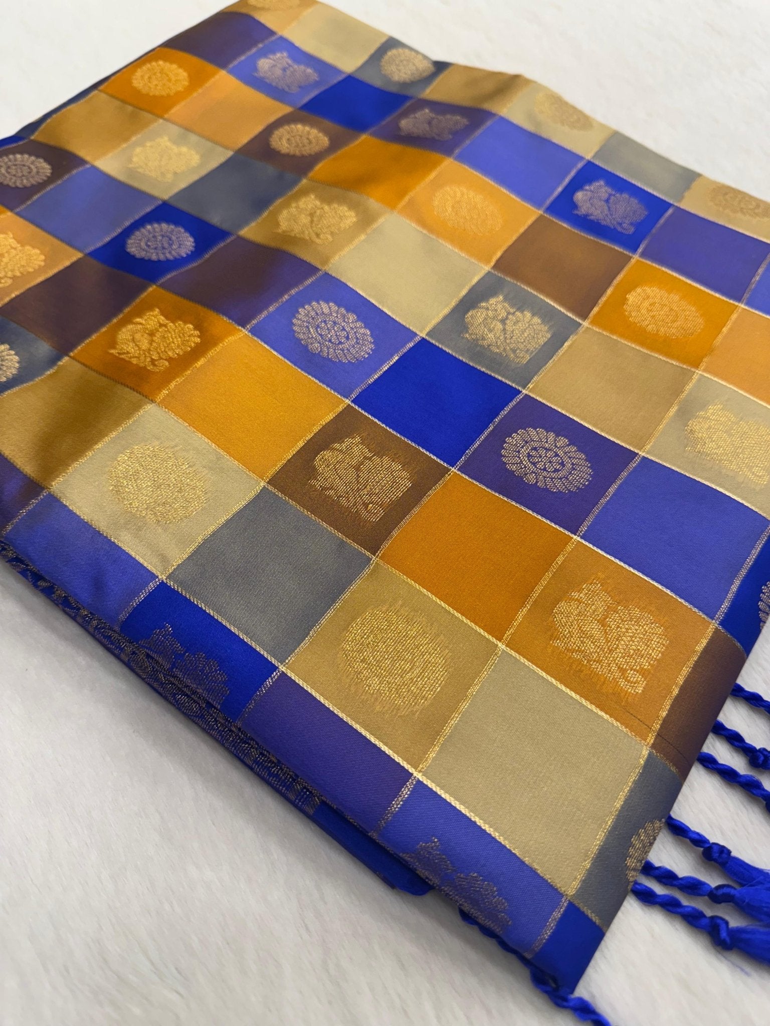 Premium Mini Kanchi Silk Saree - Kanjeevaram Silk Mandir