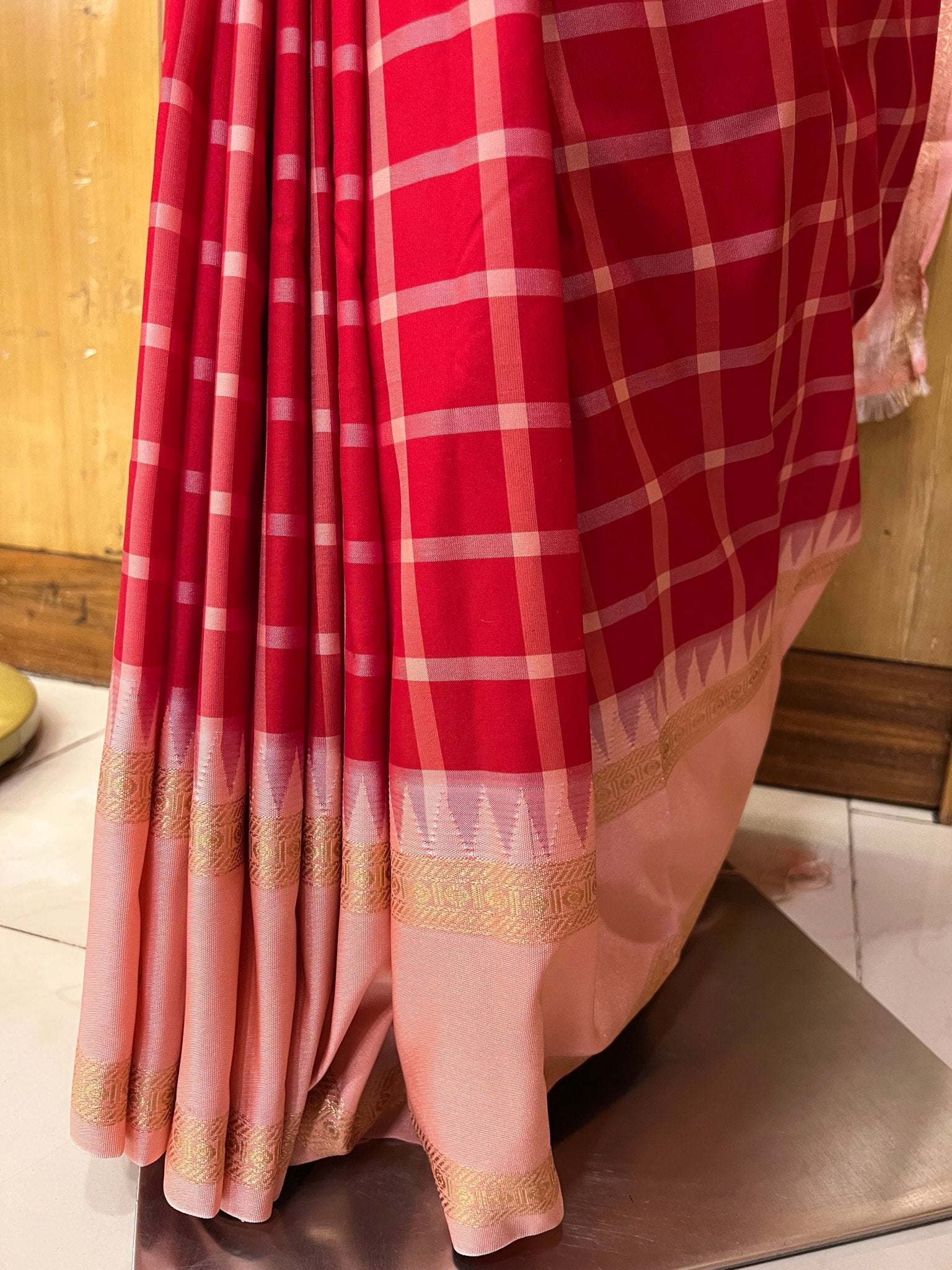 Premium Mini Kanchi Silk Saree - Kanjeevaram Silk Mandir