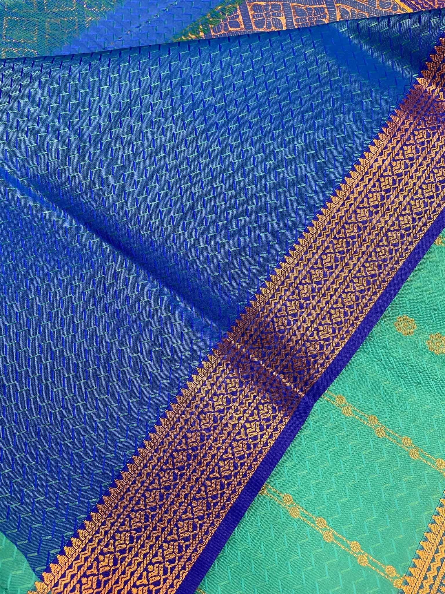 Premium mini Kanchi silk saree - Kanjeevaram Silk Mandir