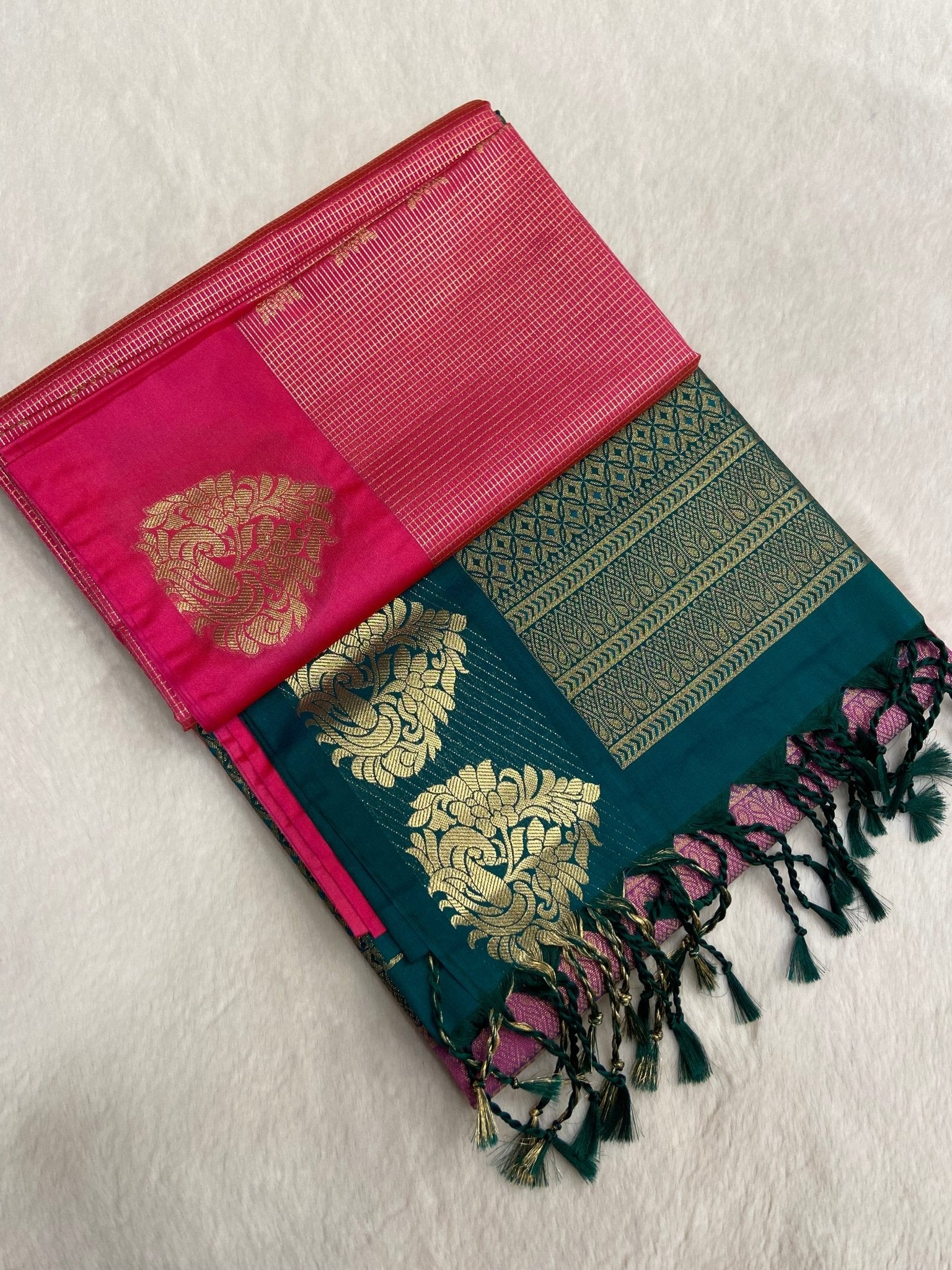 Premium Mini Kanchi Soft Silk Saree - Kanjeevaram Silk Mandir