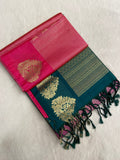 Premium Mini Kanchi Soft Silk Saree - Kanjeevaram Silk Mandir