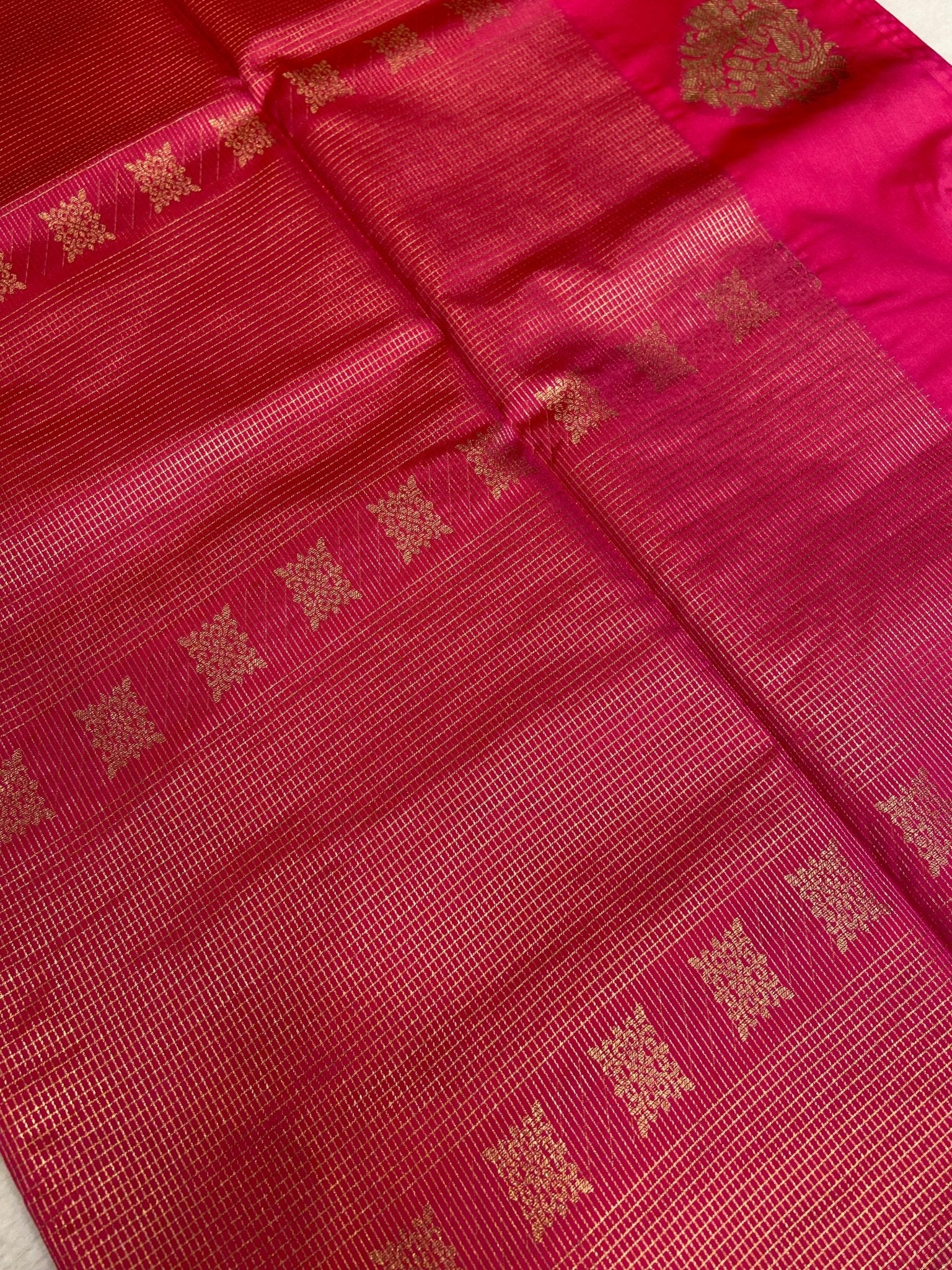 Premium Mini Kanchi Soft Silk Saree - Kanjeevaram Silk Mandir