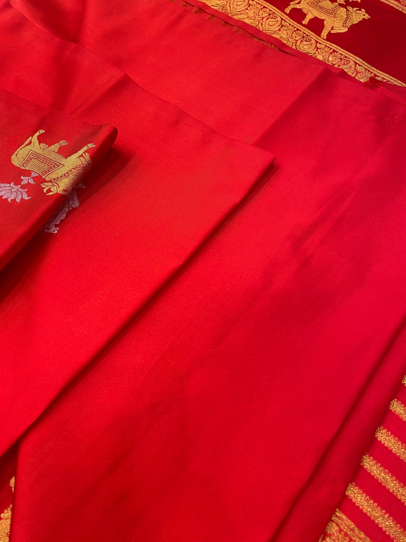 Premium Mini Kanchi Soft Silk Saree❤️ - Kanjeevaram Silk Mandir