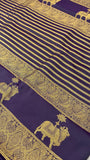Premium Mini Kanchi Soft Silk Saree💜 - Kanjeevaram Silk Mandir