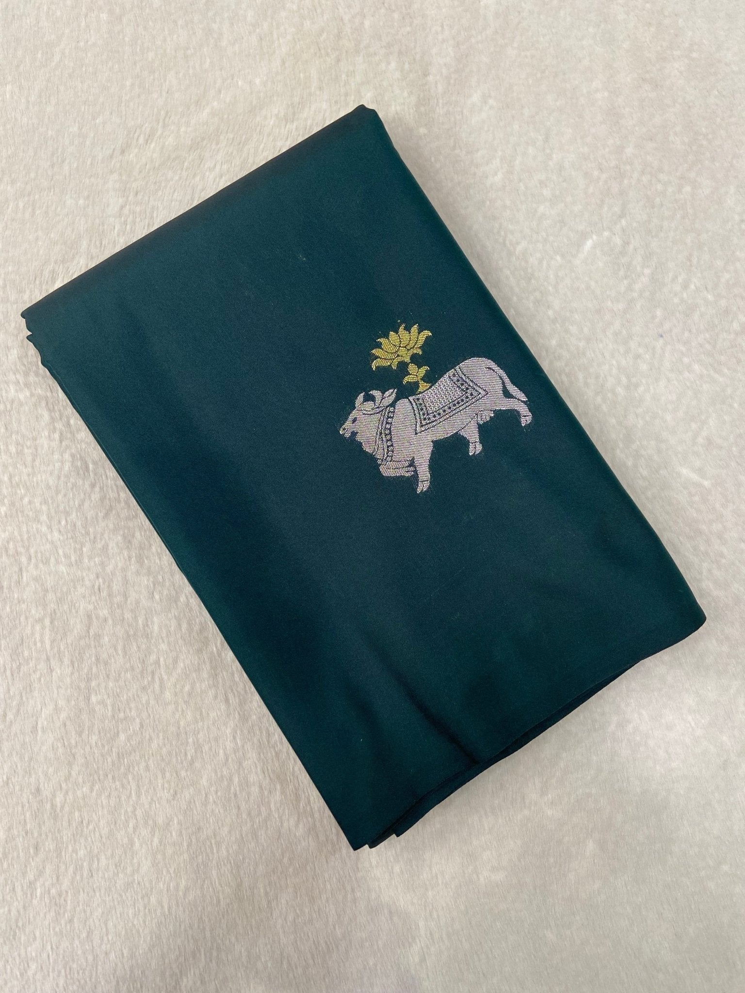 Premium Mini Kanchi Soft Silk Saree💚 - Kanjeevaram Silk Mandir