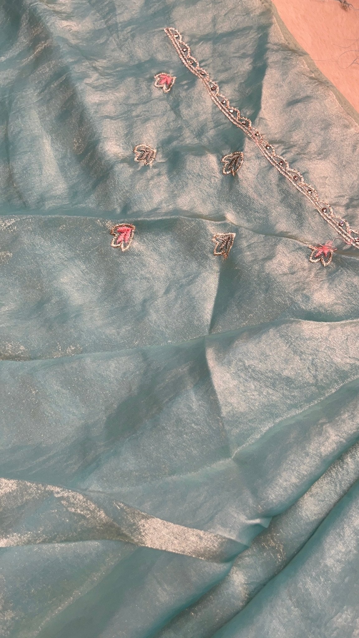Premium Organza Saree - Kanjeevaram Silk Mandir