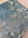 Premium organza saree - Kanjeevaram Silk Mandir