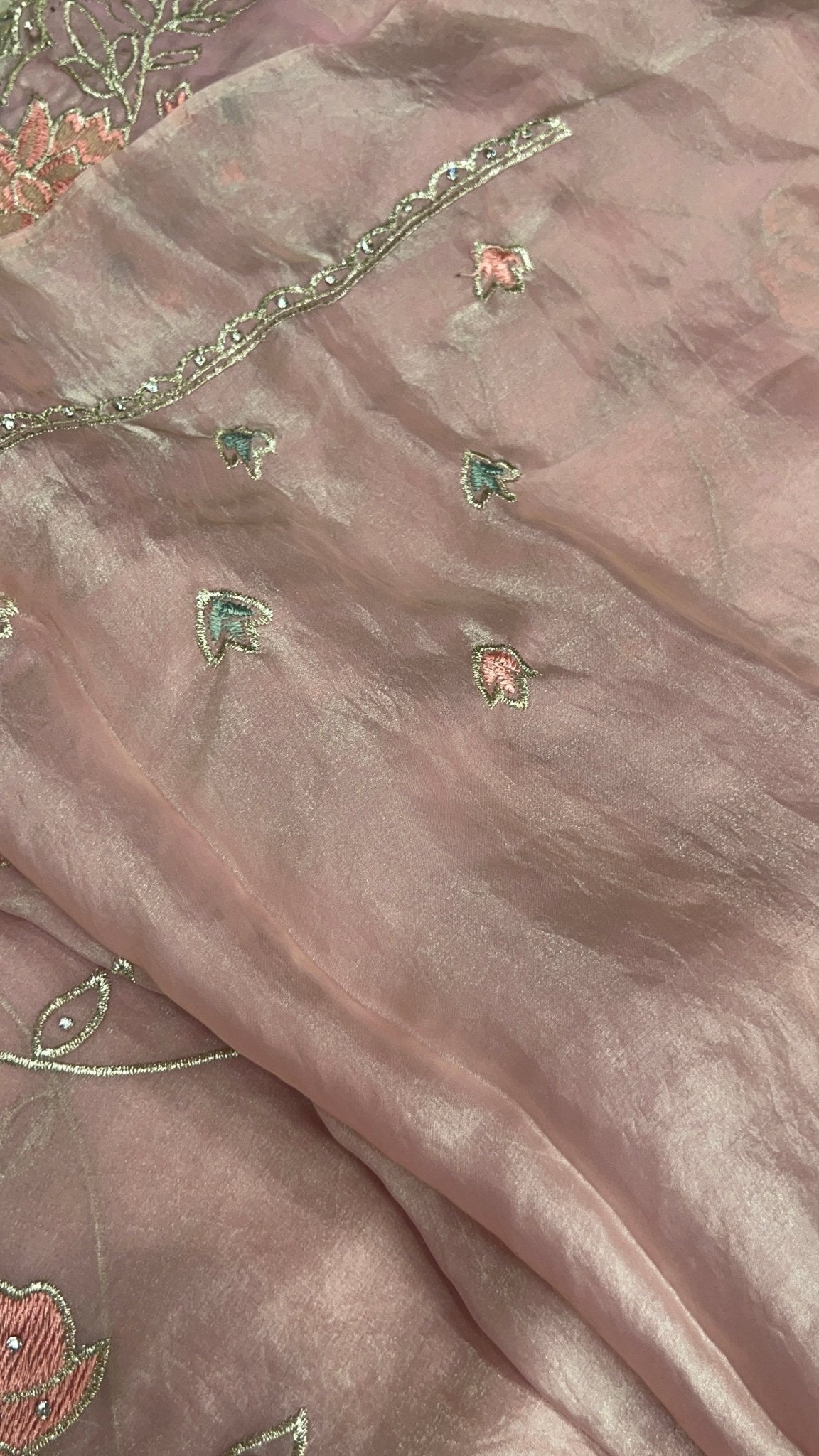 Premium Organza Saree - Kanjeevaram Silk Mandir
