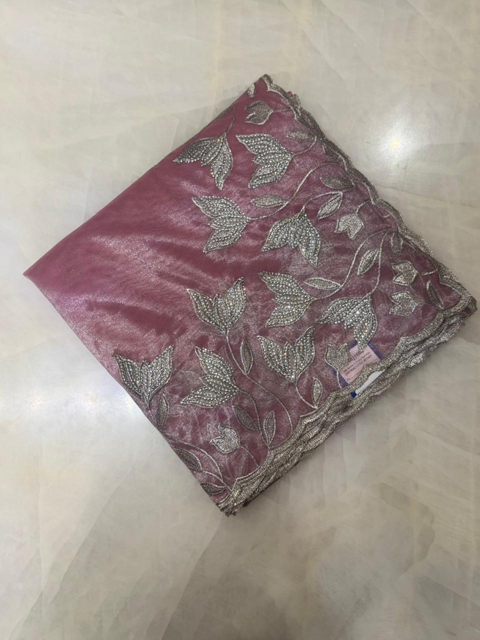 Premium organza saree - Kanjeevaram Silk Mandir