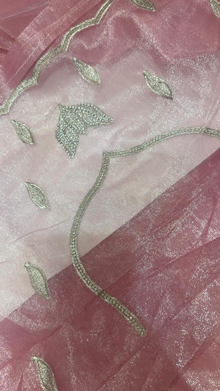 Premium organza saree - Kanjeevaram Silk Mandir
