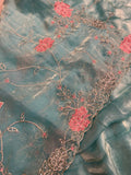 Premium Organza Saree - Kanjeevaram Silk Mandir