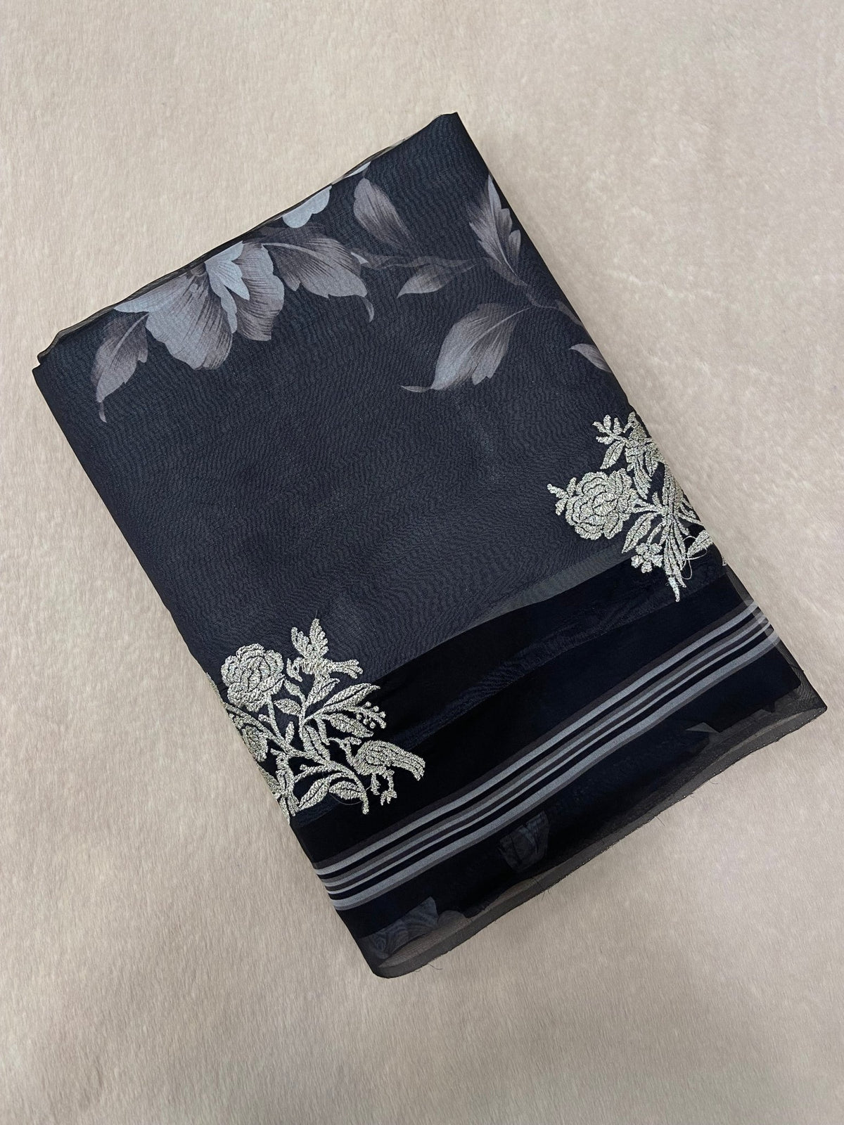 Premium Organza Saree - Kanjeevaram Silk Mandir