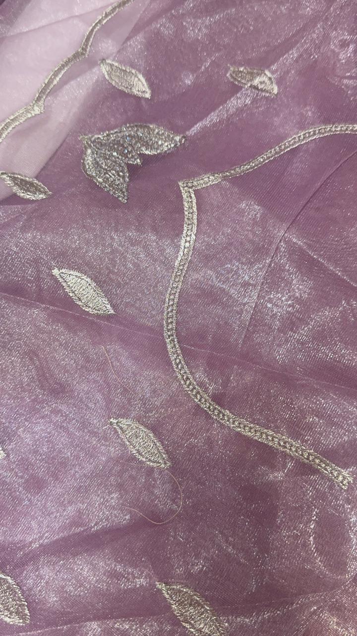 Premium organza saree - Kanjeevaram Silk Mandir