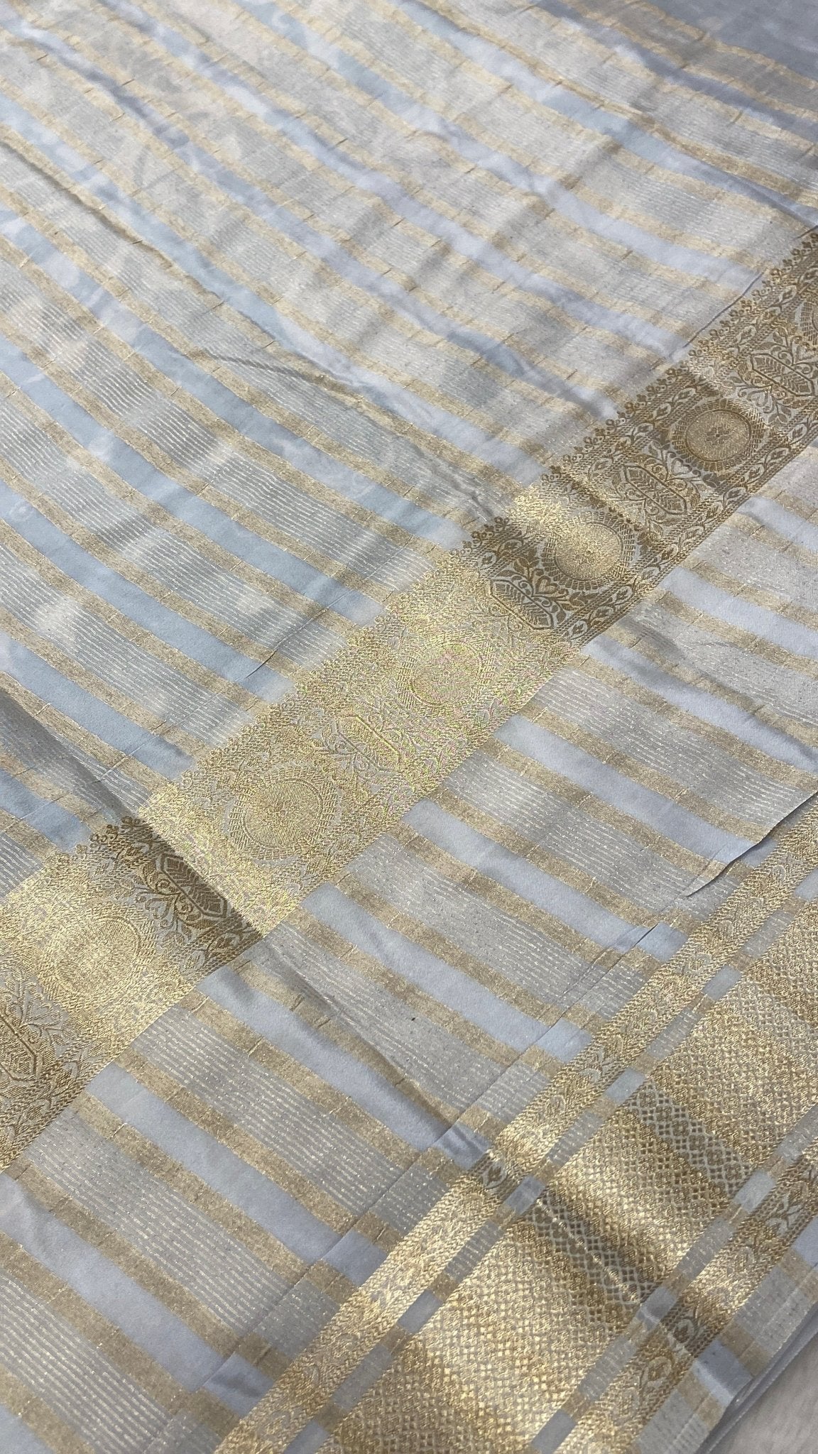 Premium Printed Semi Mysore Silk Saree - Kanjeevaram Silk Mandir