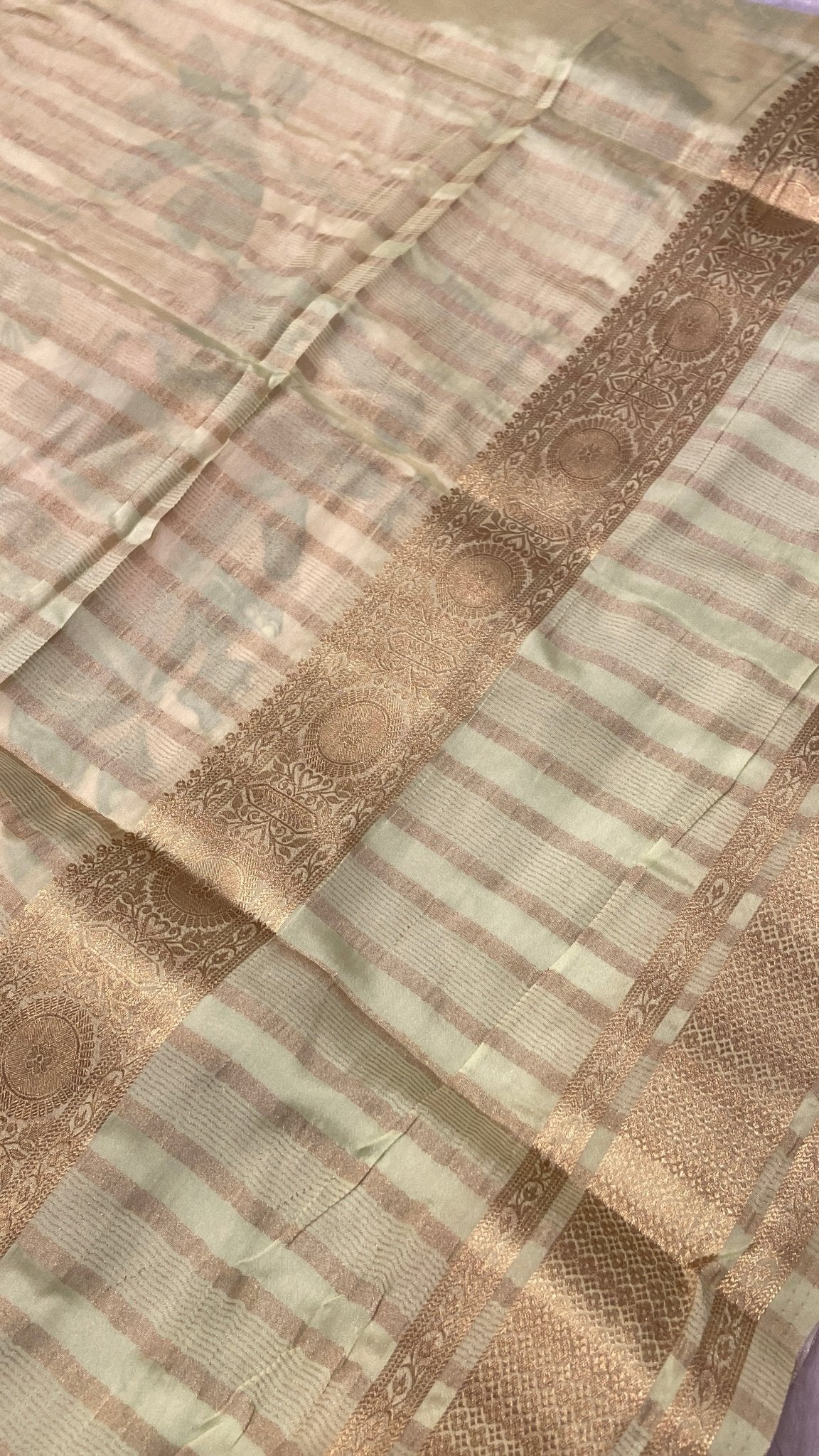 Premium Printed Semi Mysore Silk Saree - Kanjeevaram Silk Mandir