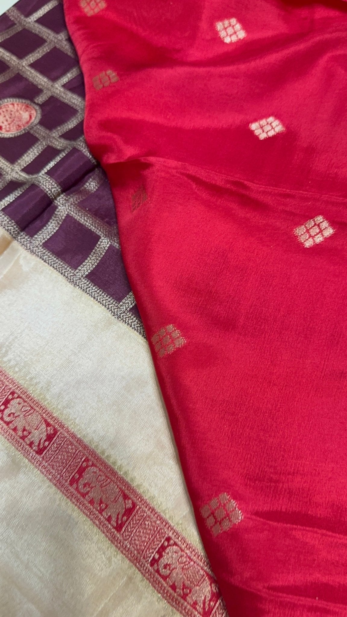 Premium Pure Mix Mysore Crepe Silk Saree (Washable) - Kanjeevaram Silk Mandir