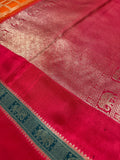 Premium Pure Mix Mysore Crepe Silk Saree (Washable) - Kanjeevaram Silk Mandir