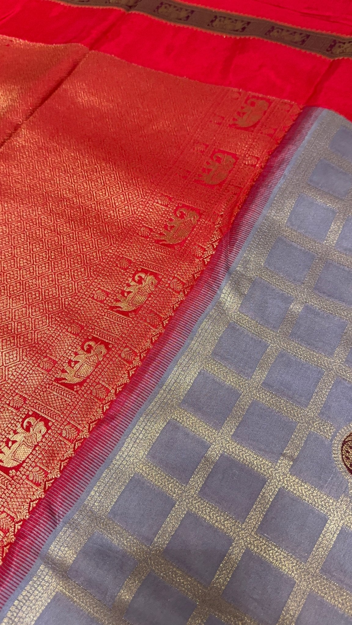 Premium Pure Mix Mysore Crepe Silk Saree (Washable) - Kanjeevaram Silk Mandir
