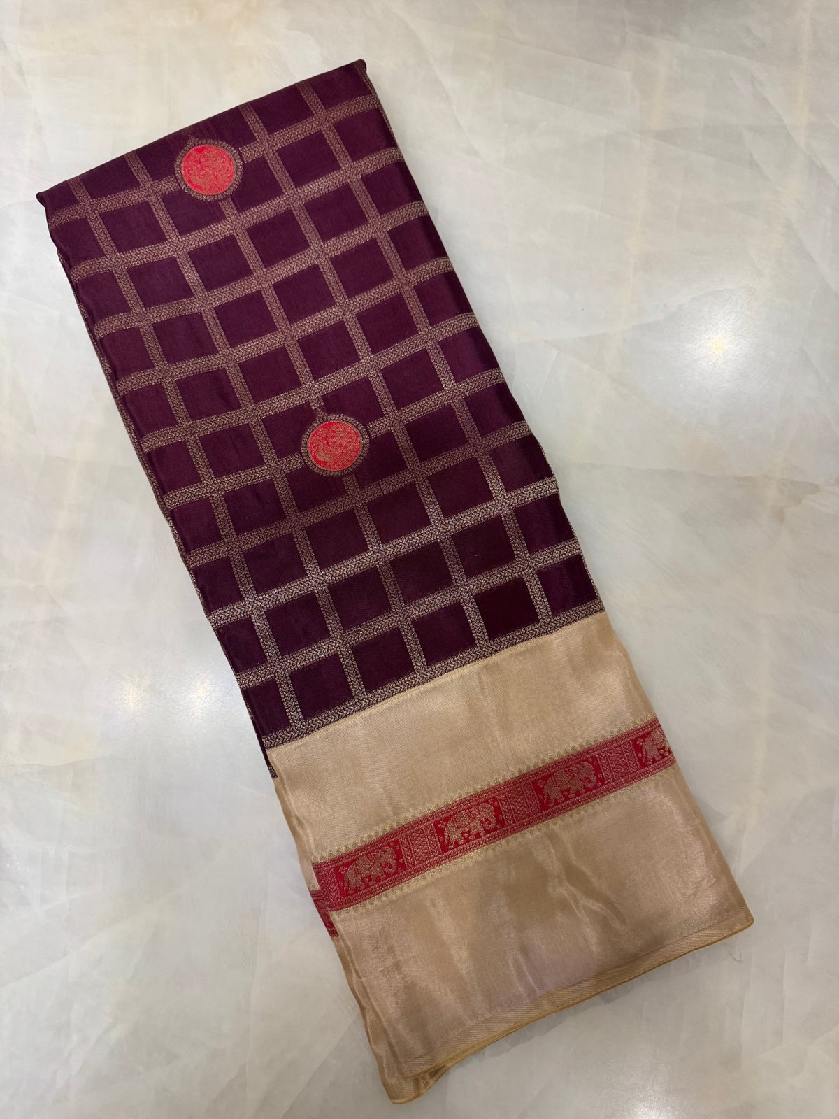 Premium Pure Mix Mysore Crepe Silk Saree (Washable) - Kanjeevaram Silk Mandir