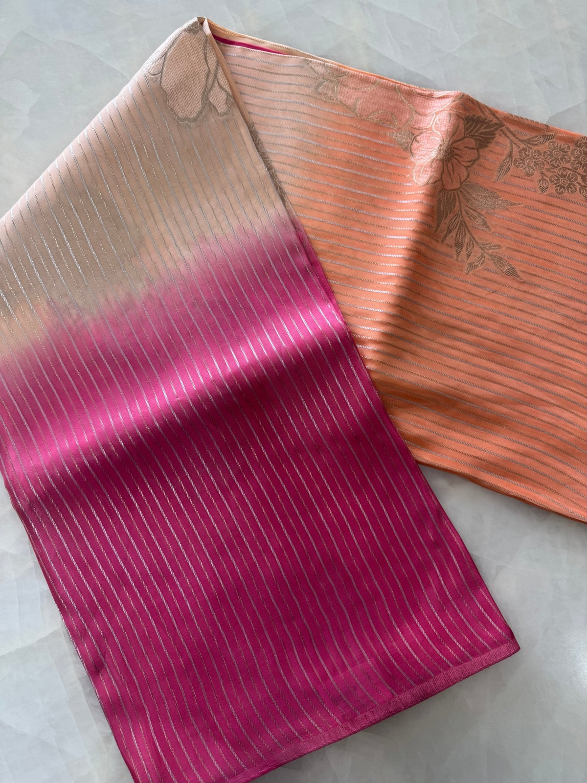 Premium quality Frenchsilk saree - Kanjeevaram Silk Mandir