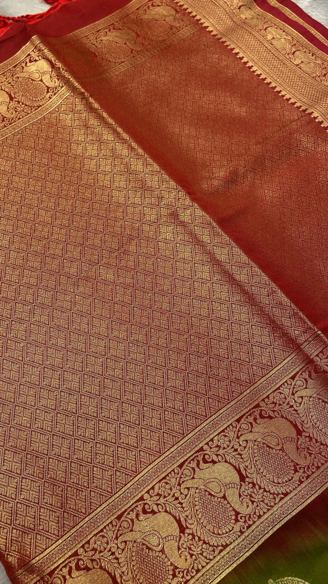 Premium Quality Luxury Silk Saree - Kanjeevaram Silk Mandir