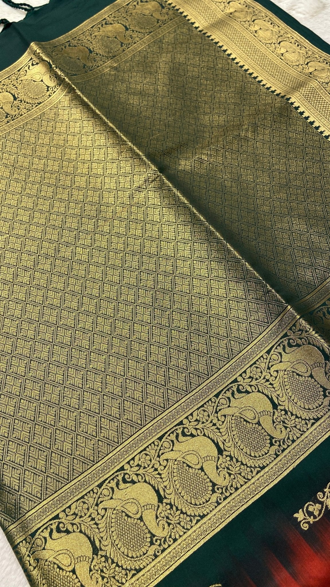 Premium Quality Luxury Silk Saree - Kanjeevaram Silk Mandir