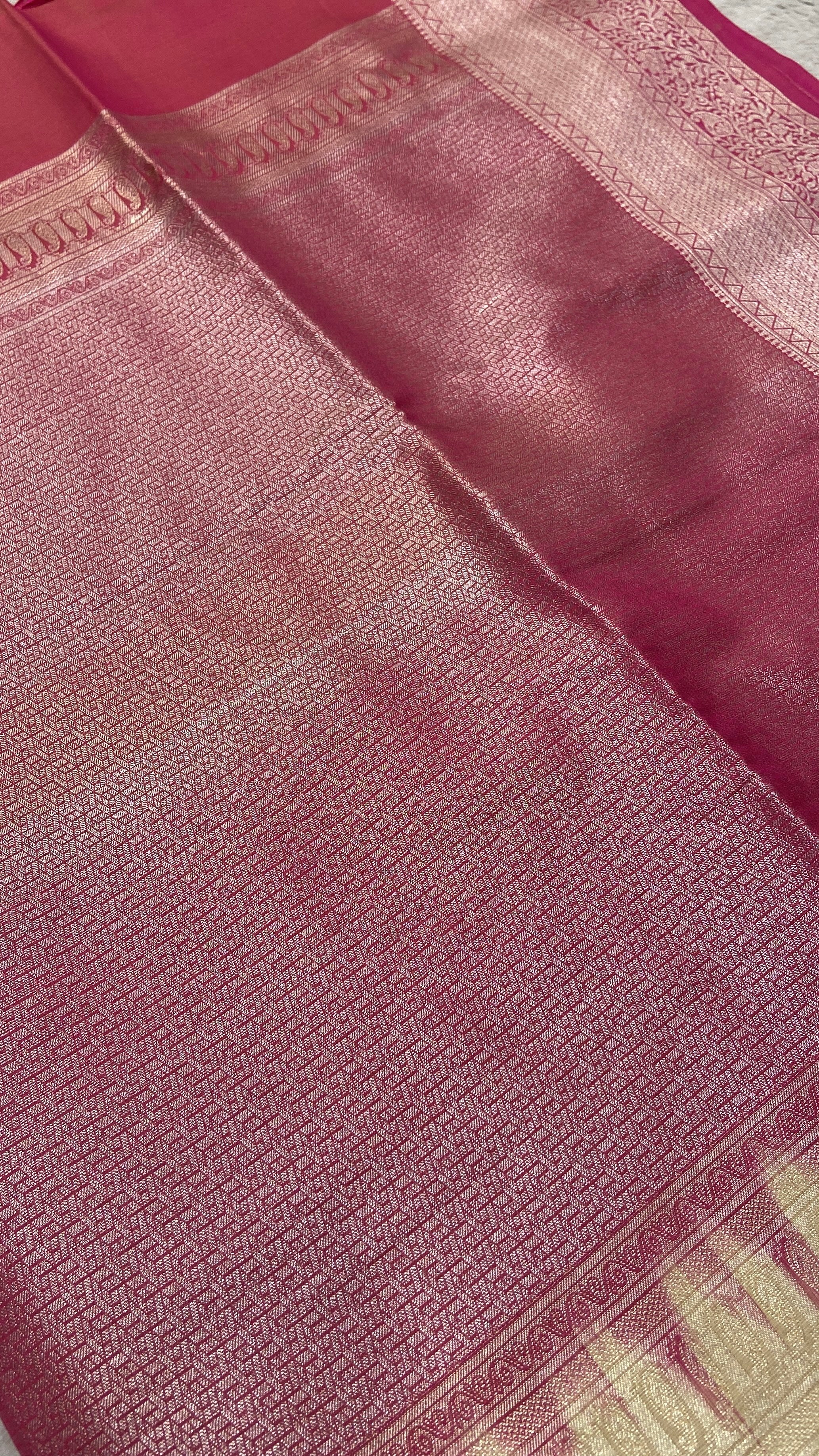 Premium Quality Luxury Silk Saree - Kanjeevaram Silk Mandir
