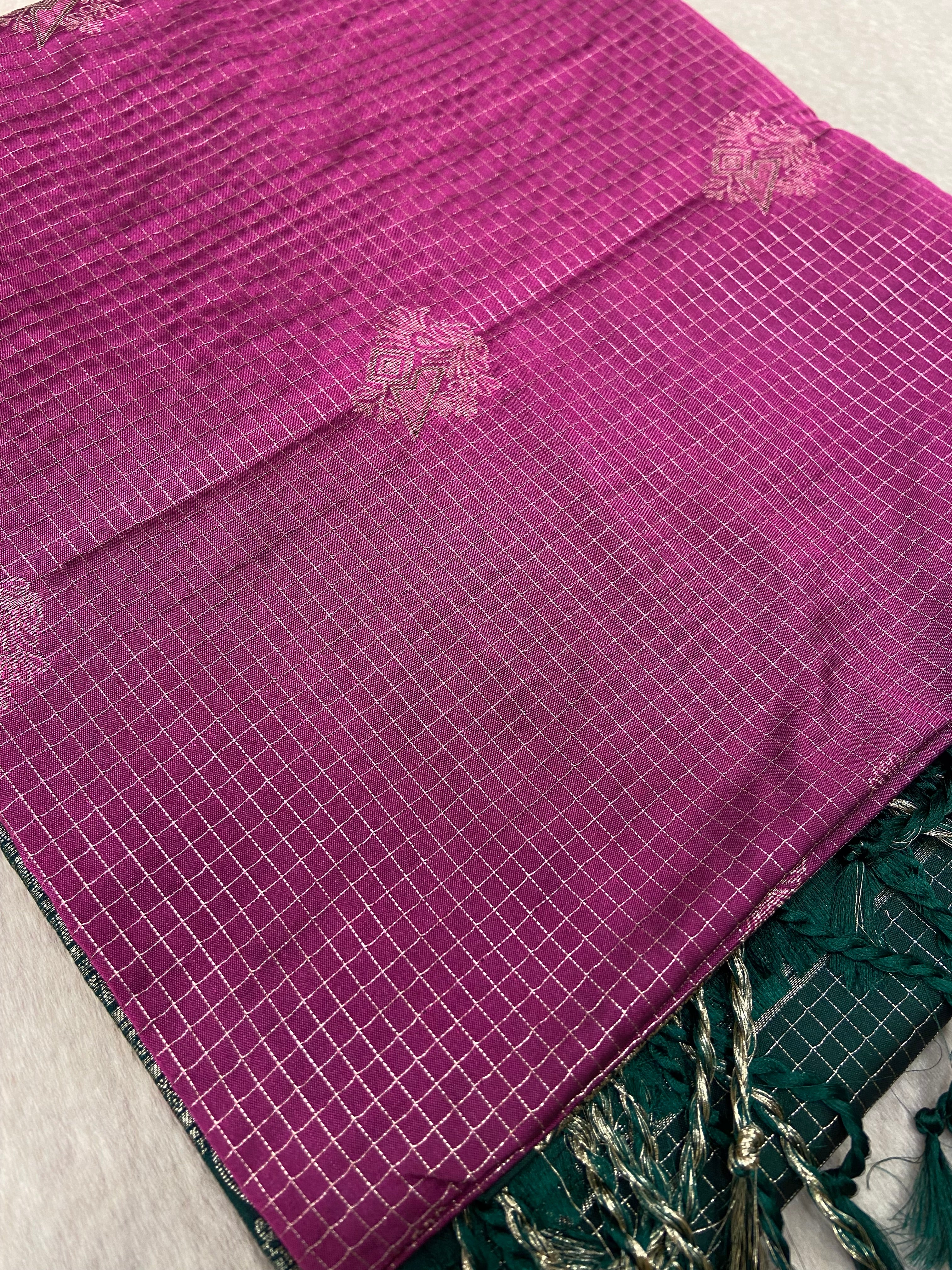 Premium Quality Luxury Silk Saree - Kanjeevaram Silk Mandir