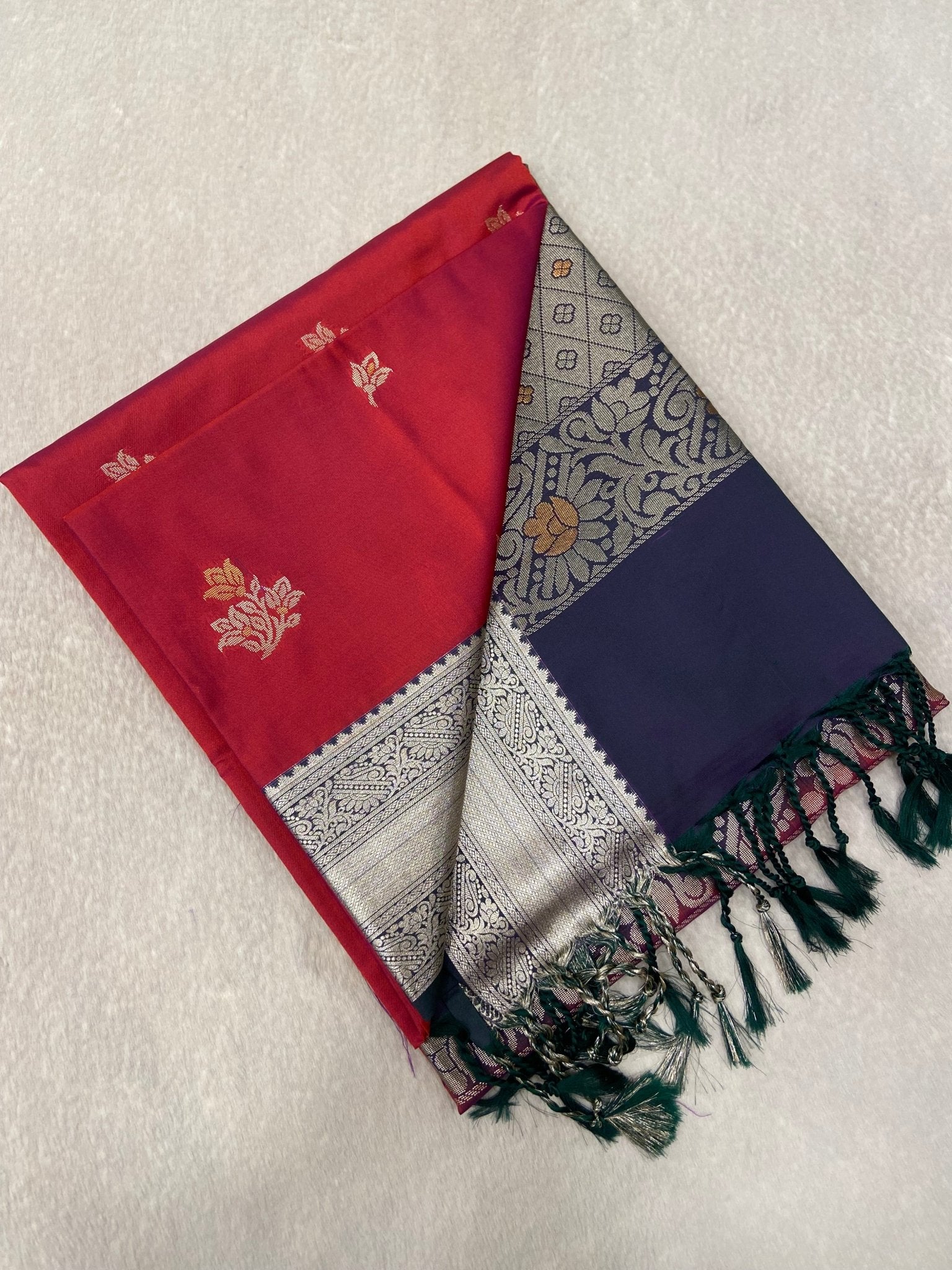 Premium Quality Luxury Soft Silk Saree - Kanjeevaram Silk Mandir