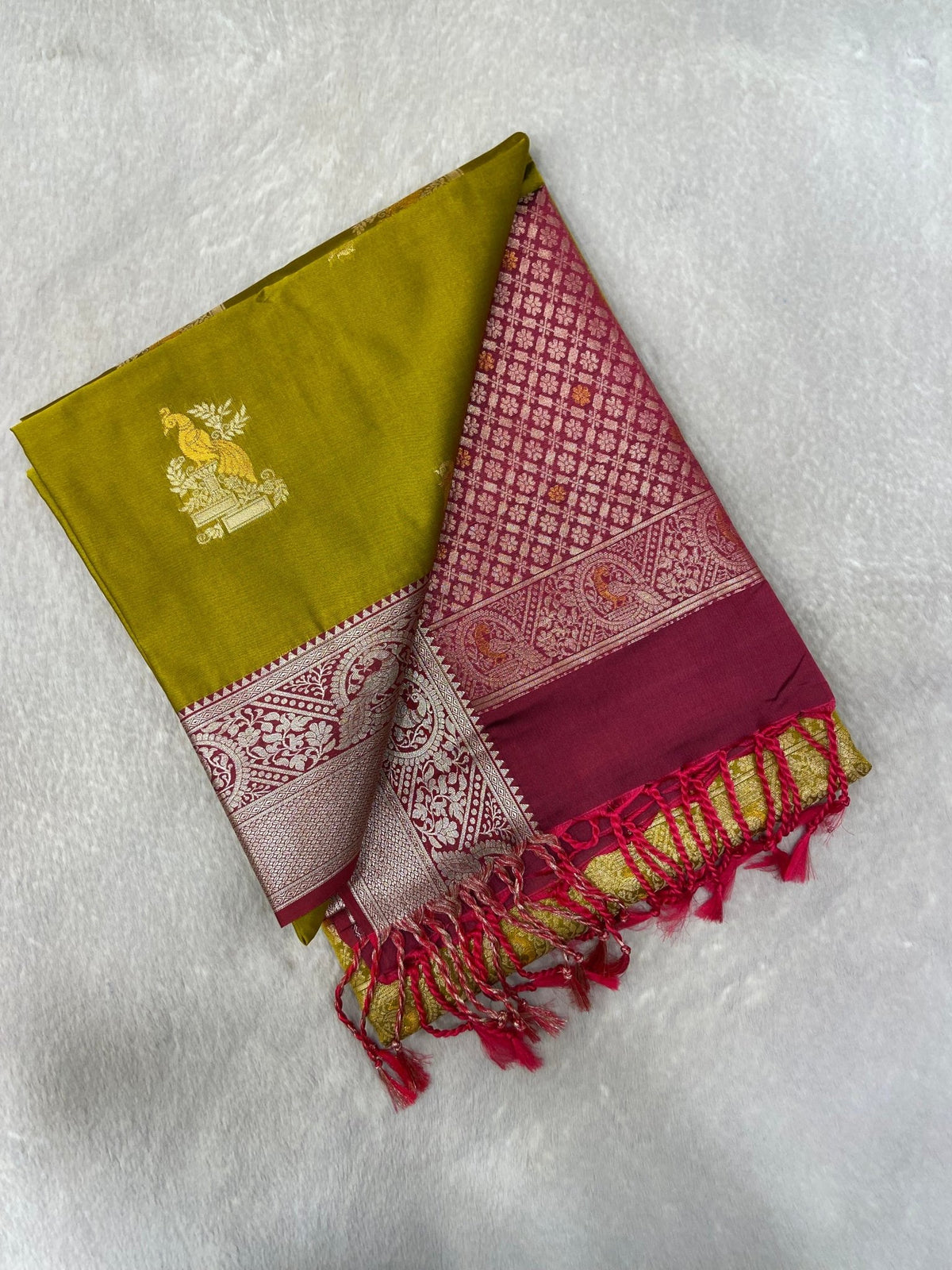 Premium Quality Luxury Soft Silk Saree - Kanjeevaram Silk Mandir