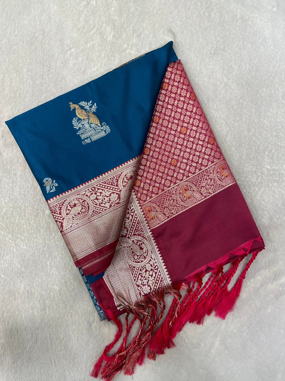 Premium Quality Luxury Soft Silk Saree - Kanjeevaram Silk Mandir