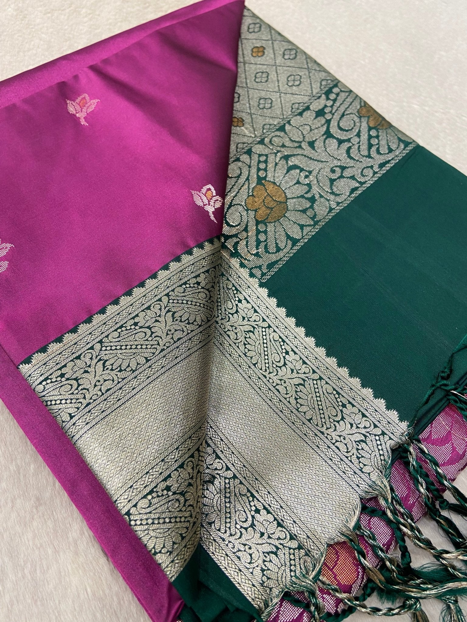 Premium Quality Luxury Soft Silk Saree - Kanjeevaram Silk Mandir