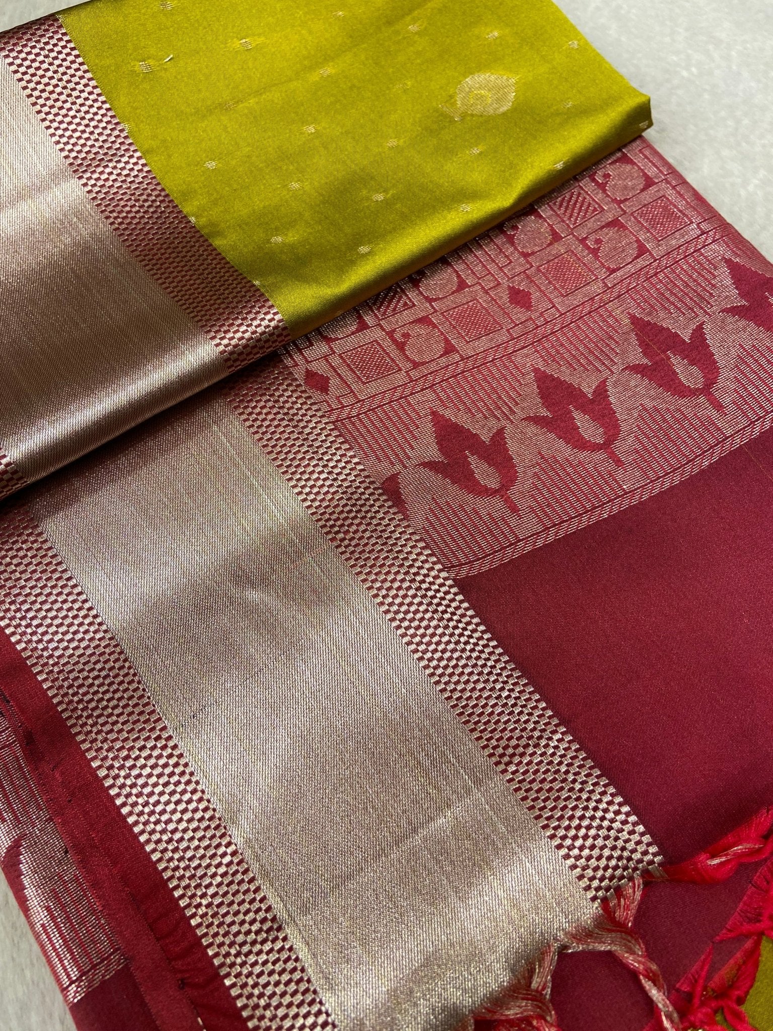 Premium Quality Luxury Soft Silk Saree - Kanjeevaram Silk Mandir