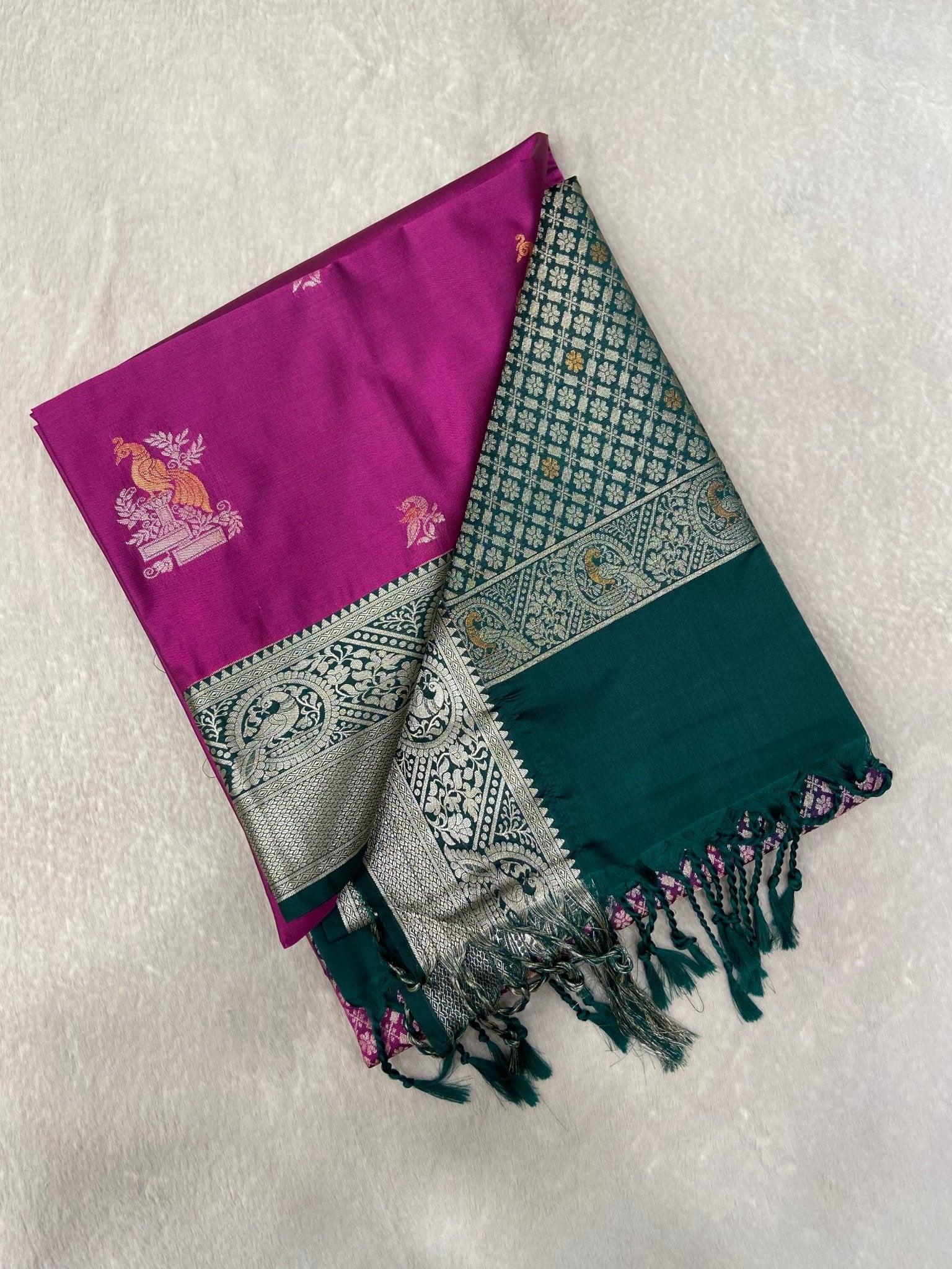 Premium Quality Luxury Soft Silk Saree - Kanjeevaram Silk Mandir