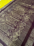 Premium quality wrinkle crepe silk saree - Kanjeevaram Silk Mandir