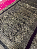 Premium quality wrinkle crepe silk saree - Kanjeevaram Silk Mandir