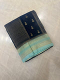 Premium quality wrinkle crepe silk saree - Kanjeevaram Silk Mandir