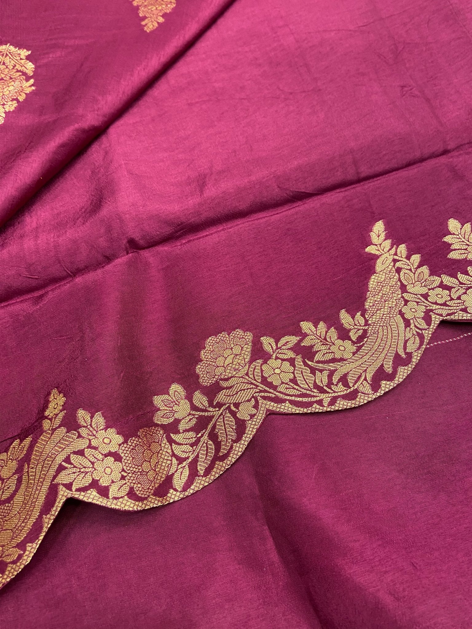 Premium Raw Mango Silk Saree - Kanjeevaram Silk Mandir