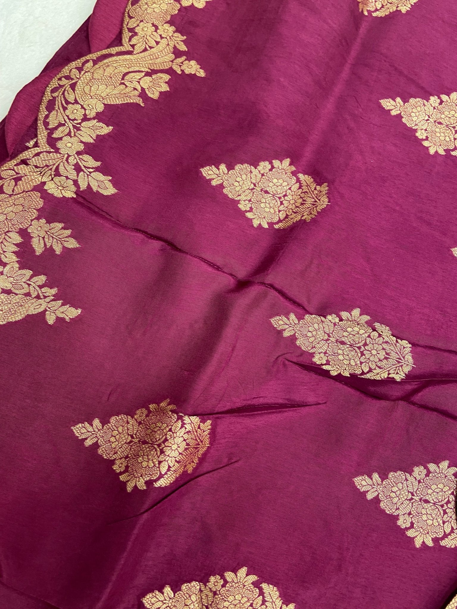 Premium Raw Mango Silk Saree - Kanjeevaram Silk Mandir