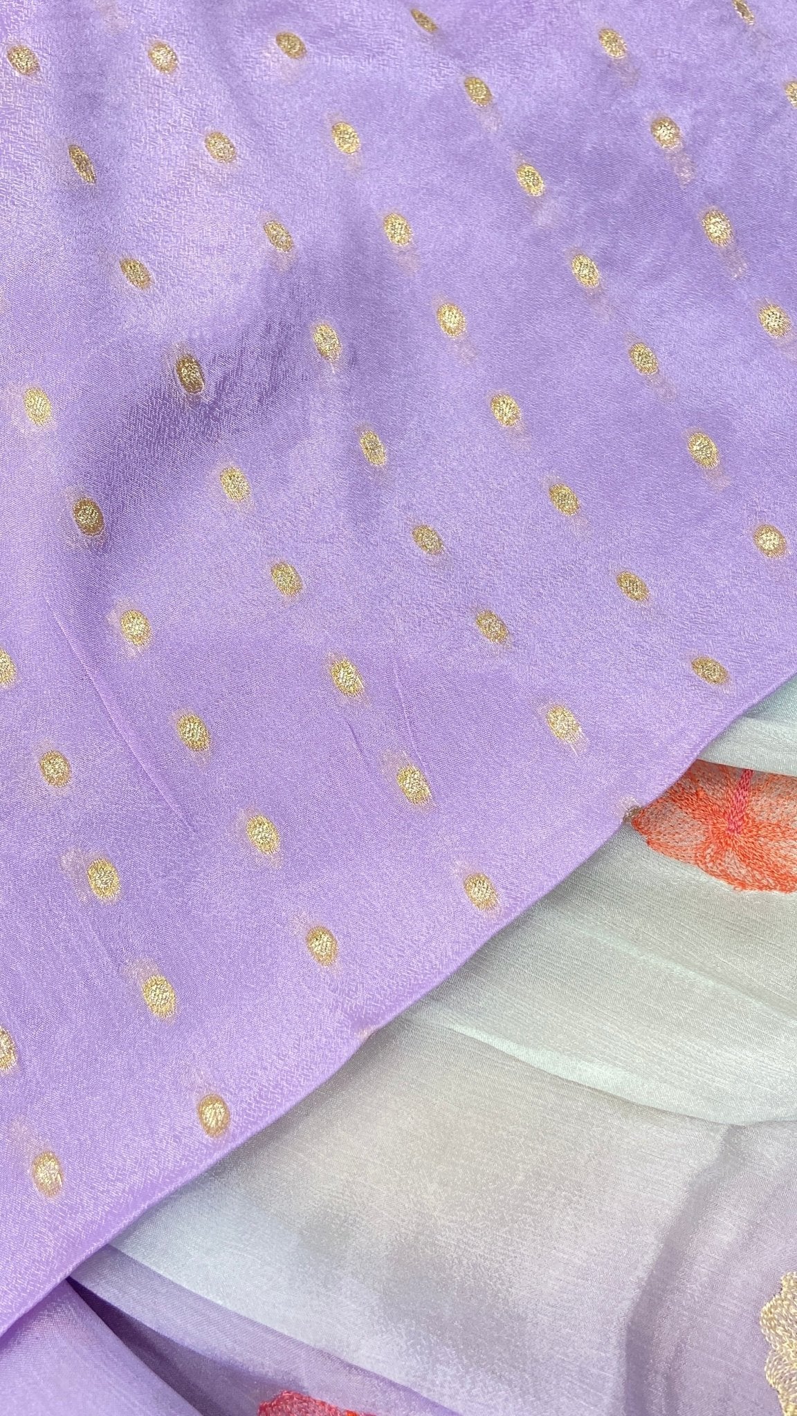 Premium Rinkal Chiffon Saree - Kanjeevaram Silk Mandir