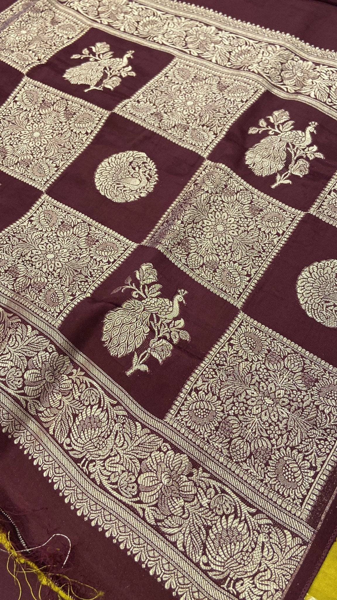 Premium Russian Silk Saree🦚 - Kanjeevaram Silk Mandir